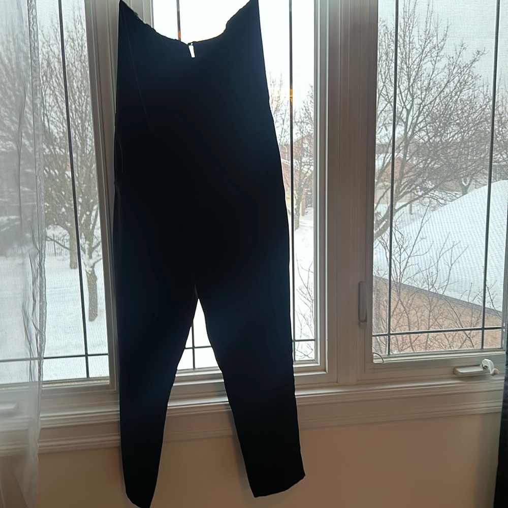 Zara black tuxedo like jumpsuit.